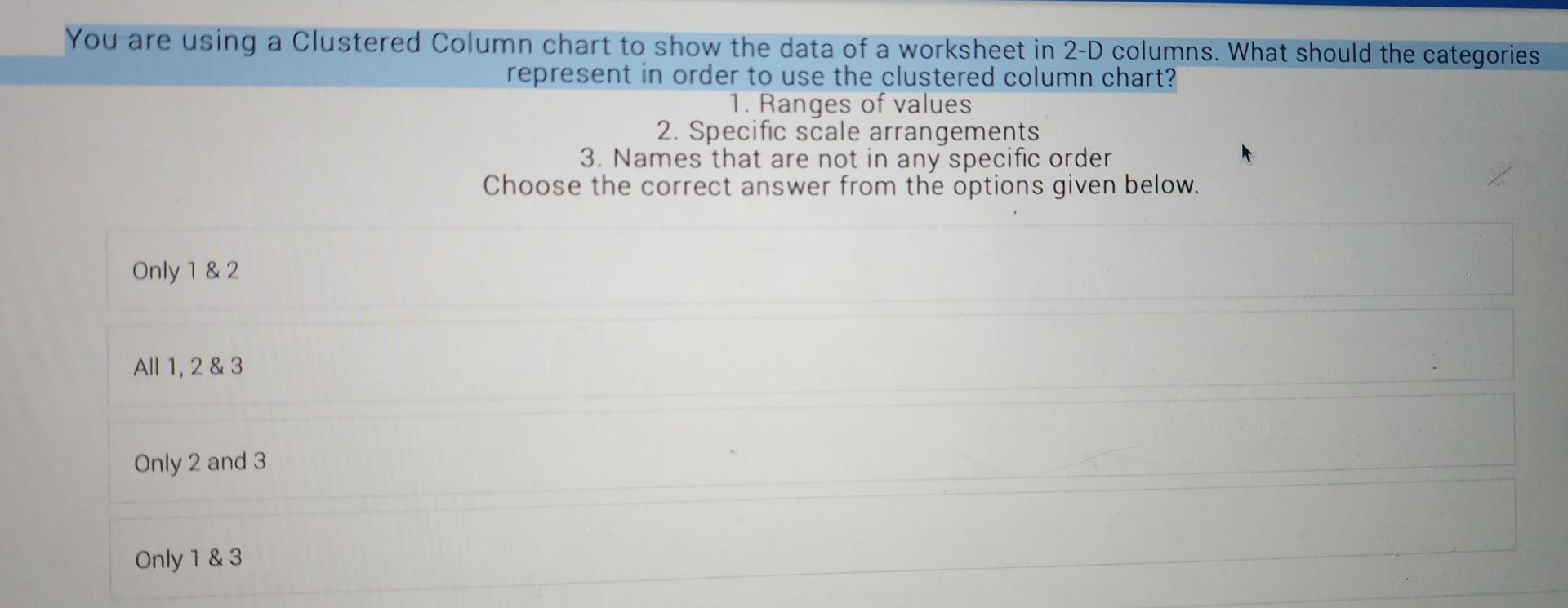 drop-down menu. A range of values in the range A2:A6 is supplied