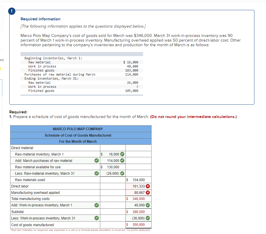 How do you calculate the Direct Labor for the problem below? I