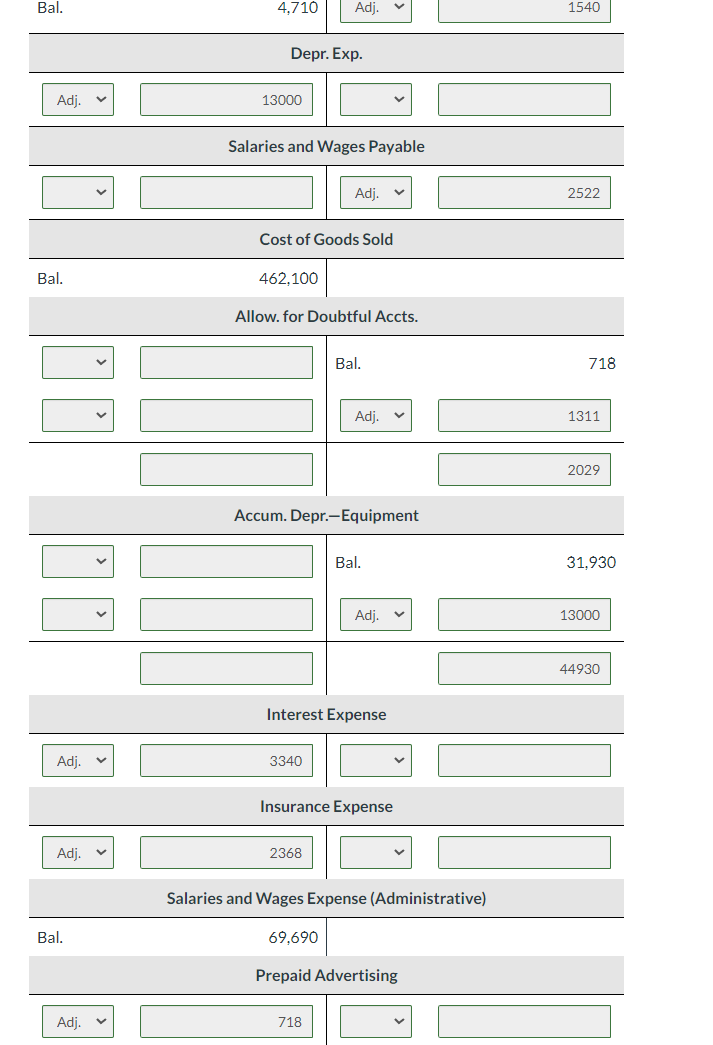 Accumulated Depreciation-Equipment Notes Payable Common Stock 29,390 83,663 Retained Earnings 10,610 Sales