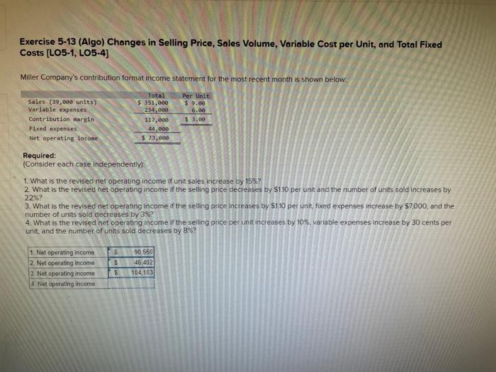 Question 4 please? I keep getting a higher number for variable