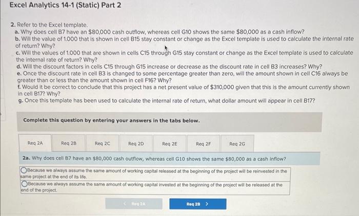 product for a five-year period. The company estimated the following costs and