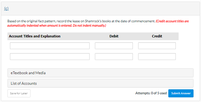 Non-cancelable term of 50 months. 2. Rental of $370 per month (at