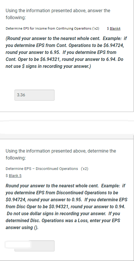 business according to GAAP. The disposal of the division was expected to