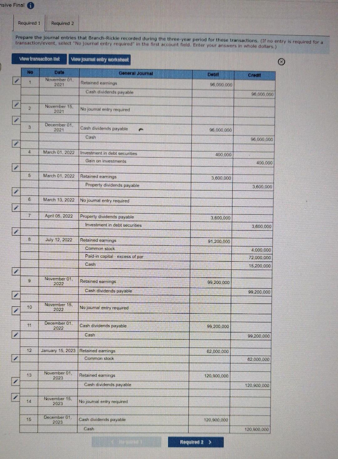 only do requirement 2 please I already did requirement 1 . I