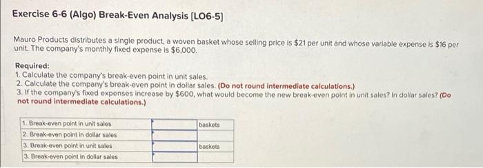 format income statement for the most recent month is shown below: Total