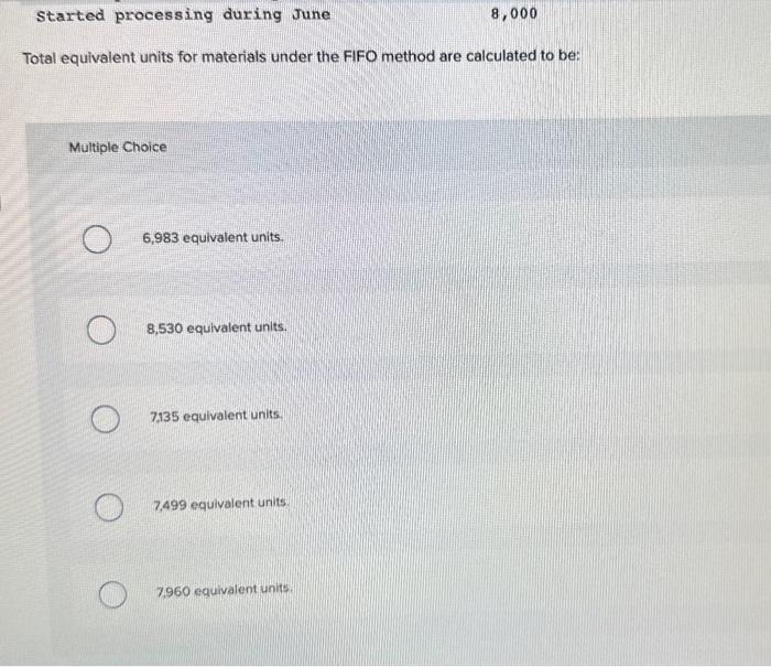 Two departments are involved - procesting and packaging. Dota relating to fons