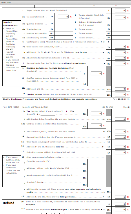 them, and go by the 2019 tax rate schedules which i shared