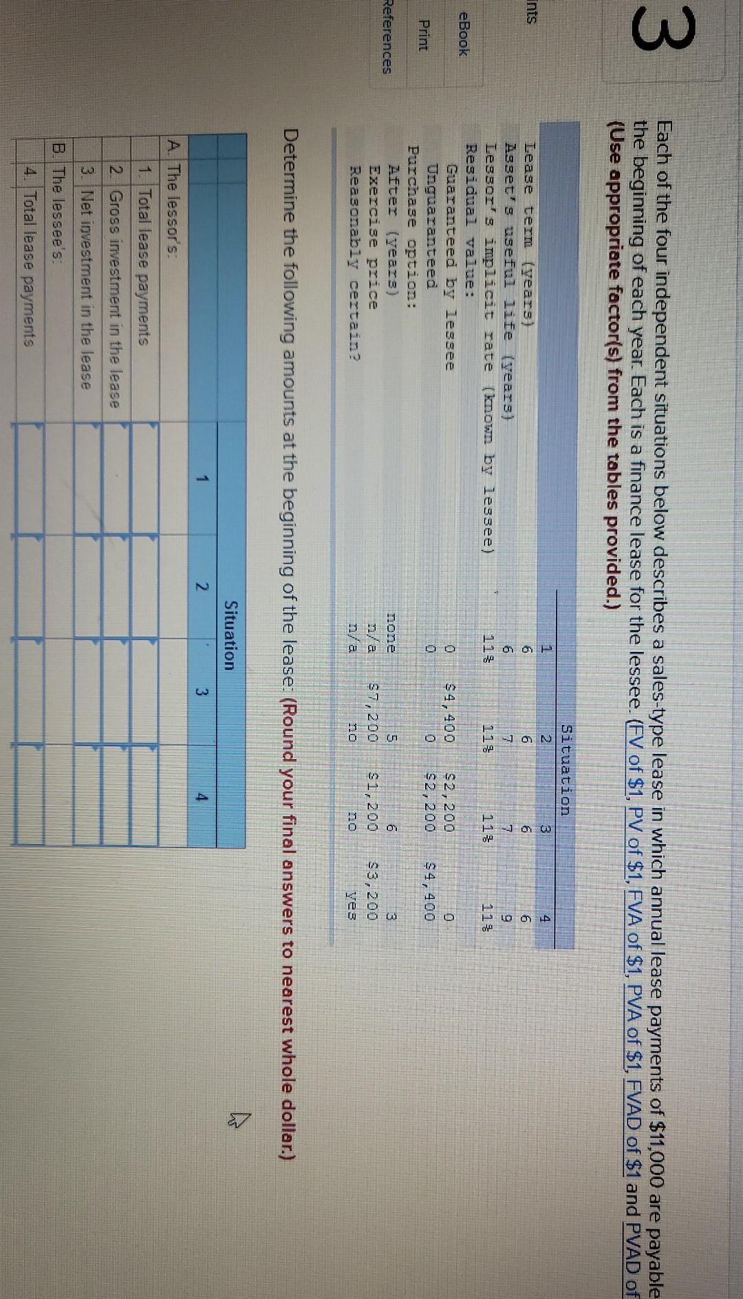  Everything that is the question is already posted 3 Each of