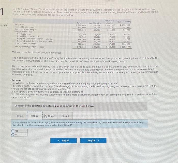 devoted to providing essential services to seniors who live in their own