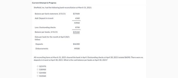 HELP ME PLEASE ASAP ! THSNK YOU !! Current Attempt in Progress