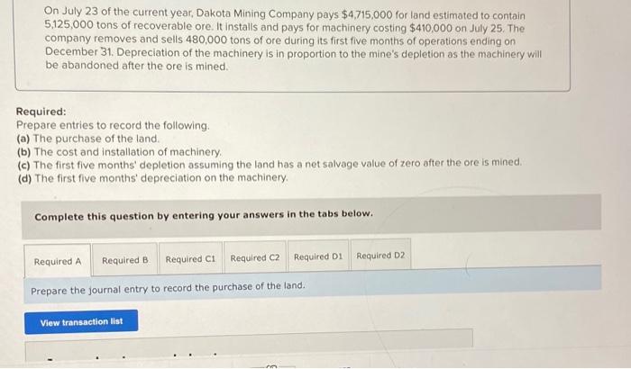 can someone explain why land is incorrect?? im not sure what else