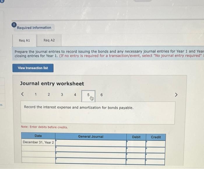 used for amortization. Exercise 10-15A (Static) Part a Required a. Prepare the