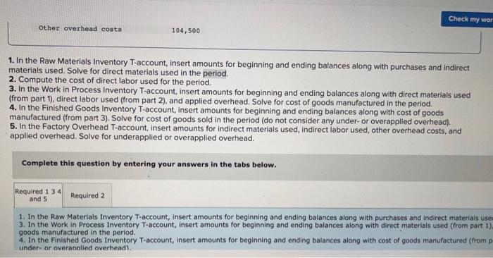 applies to the questions displayed below.] The following information is available for