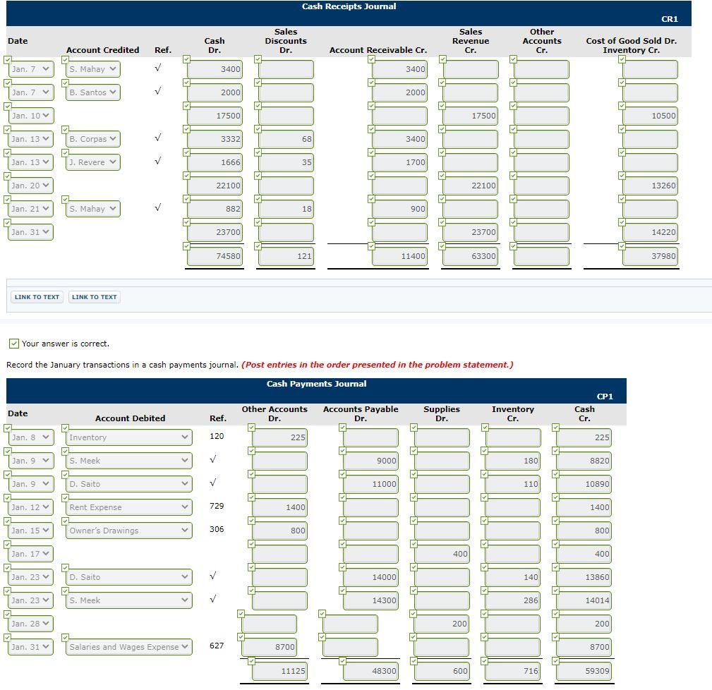 ledger. When completing the General Ledger please complete it in the format