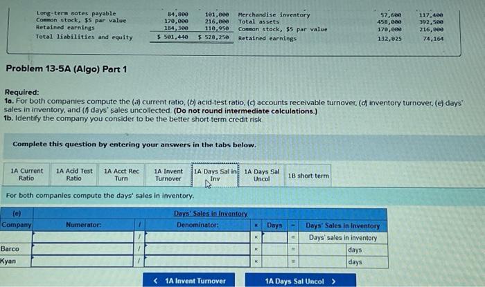 Plant assets, net Total assets Liabilities and Equity Current liabilities Long-term notes