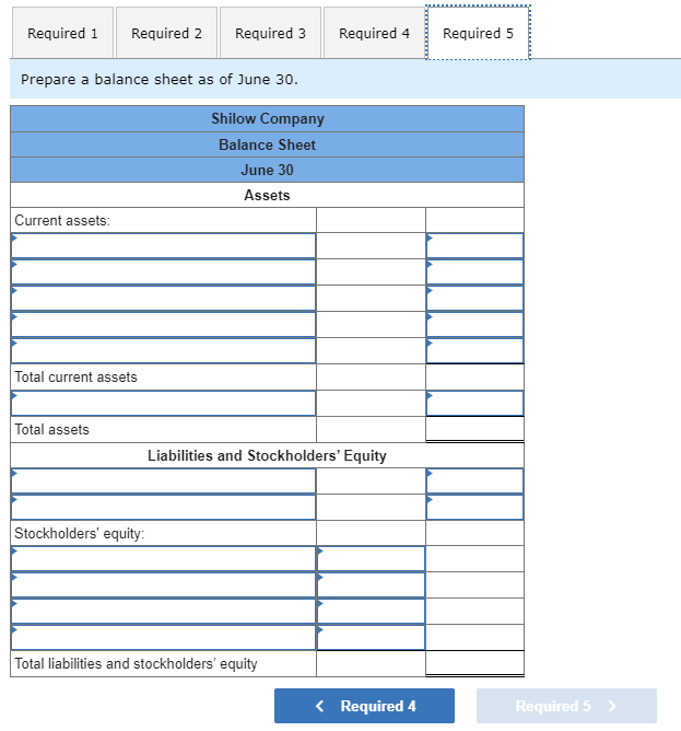 are a result of March credit sales. d. Each month's ending inventory