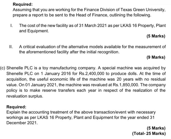 at a total cost of Rs.70,000,000 on 1.1.2019 which is mainly comprised