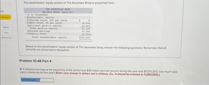 stock, $5 par value 14,500 Additional paid-in capital 40.600 Total paid-in capital