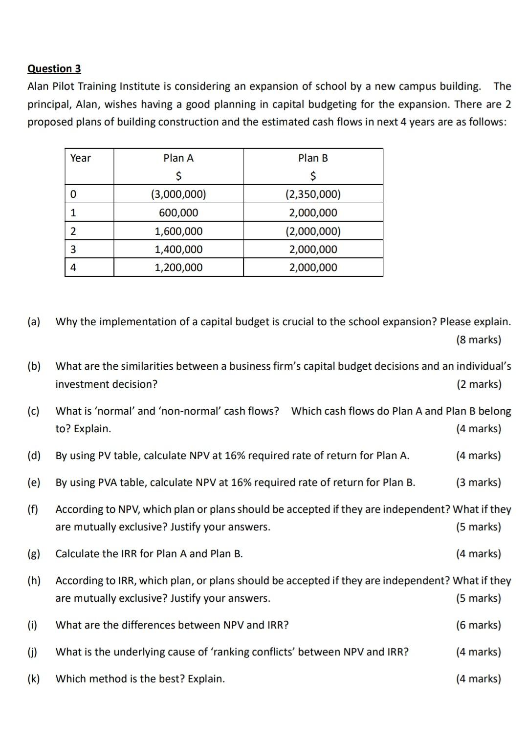  please answer question i to h provided with steps thankyou Question