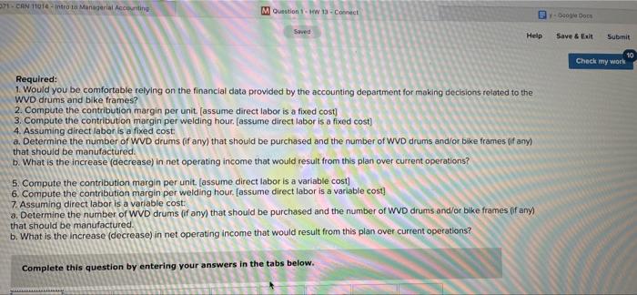 are used in the chemical Industry one of the company's products is