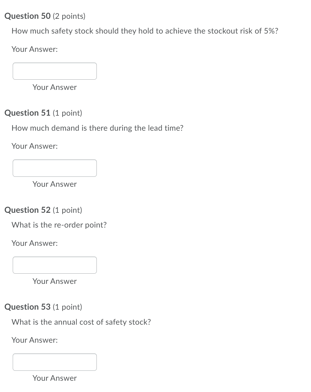 this is one question which is further divided into various sub parts.