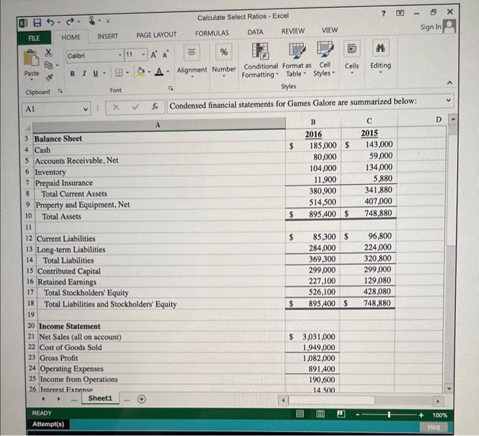 please include the formulas for the highlighting section 5 - 5 Calculate