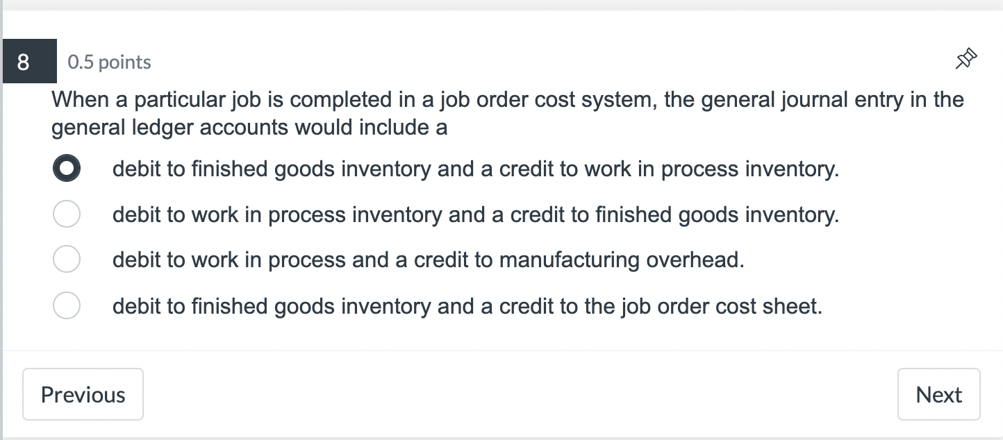 of a period, the simplest way to dispose of over-applied manufacturing overhead