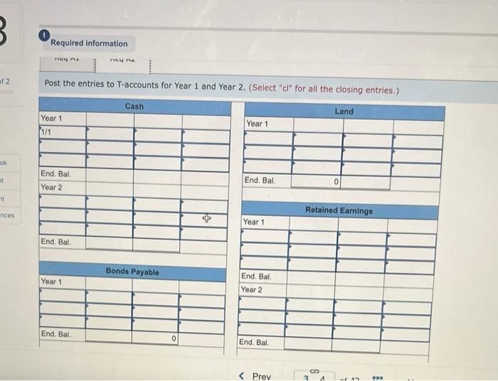 for bonds issued at face value LO 10-3 [The following information applies