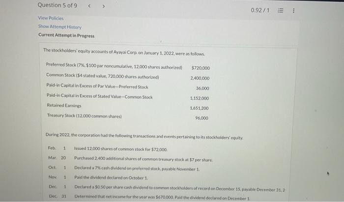 What is Payout? my answer 52.12% is not correct answer. Question 5