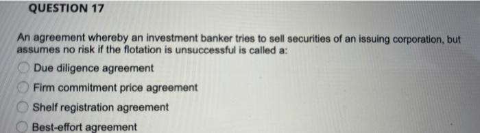 to register with the SEC and give potential investors a prospectus? Securities