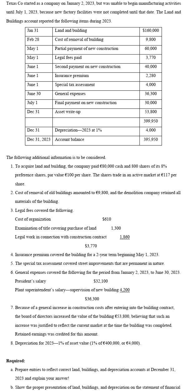  Please give in a complete solution in the Excel and give