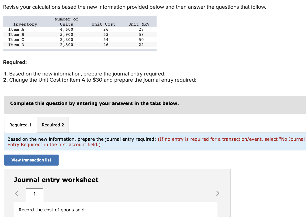 PLEASE HELP ANSWER REQUIRED ONE AND REQUIRED TWO. IT IS TWO JOURNAL