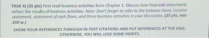 i include the slides for the question, please answer, thank you TASK