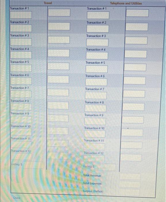 performed during the month. 7) Provided shoe repair services worth $2,480 on