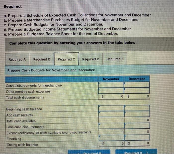December, and $340,000 for January. Collections are expected to be 80% in