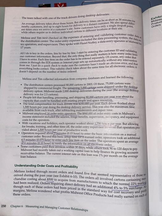 Malone, general manager of Midwest Office Products (MOP), was concerned about the