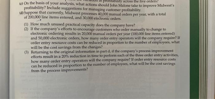history (see summary income statement in Exhibit 6-9). Exhibit 6-9 Midwest Office