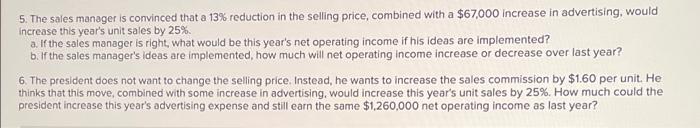 high-quality wooden birdhouse that sells for $120 per unit. Variable expenses are