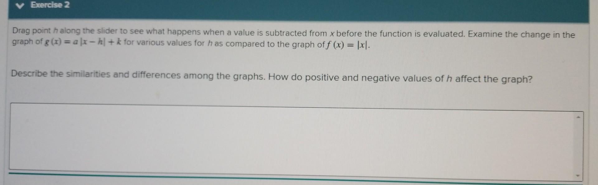 the parent function. You can use the sketch to explore the effect