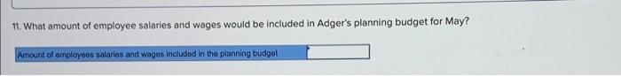 budget the company estimated that it would serve 30 customers per month;