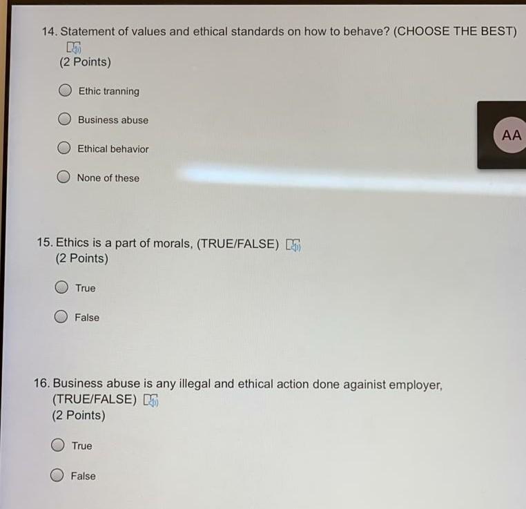 (2 Points) Assessing strategies Analysing strategies Gathering strategies None of these 6.
