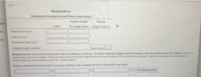 was $9 per hour. A recent pay cut caused a favorable labor