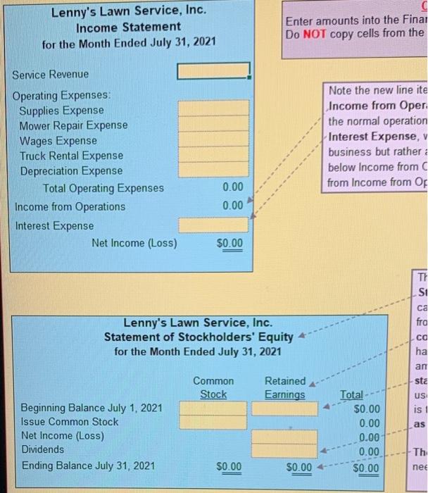 completed mowing job - customer will pay in 10 days. July 5
