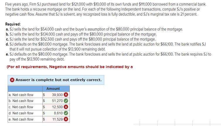 Please help with parts A, C, and E. Five years ago,