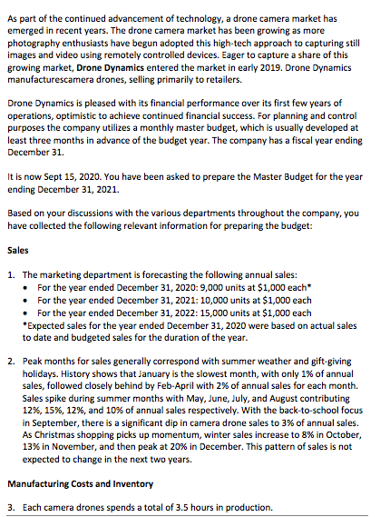 Please answer all the questions with information been provide, please show steps