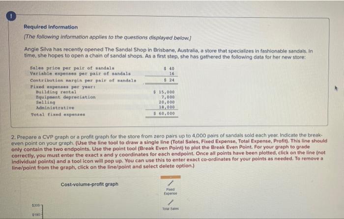 same problem Required information [The following information applies to the questions displayed