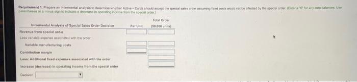 0.07 Variable overhead 0.10 Fixed overhead.... 0.30 $ 0.61 Total cost ...