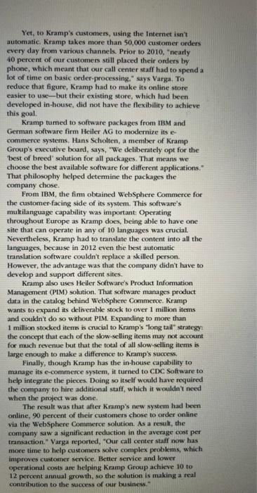 comp trans more Kramp Group, A Million Spare Parts-and Counting Kramp Group