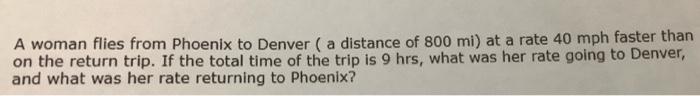 Show work step by step. Please write legibly.Rational Equation word ploblems A