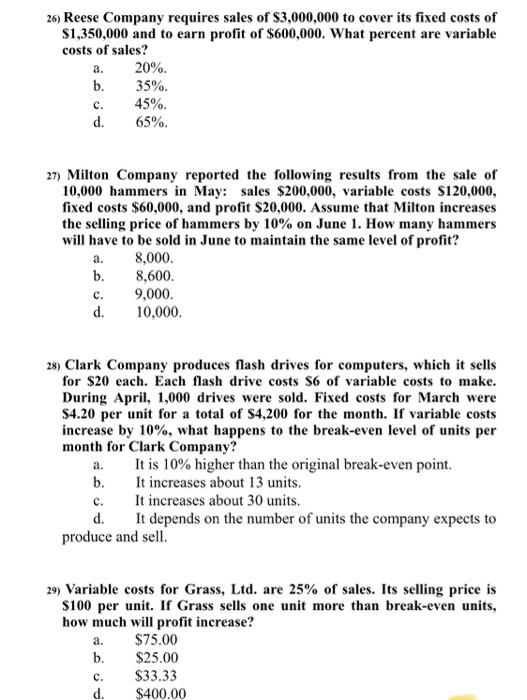 please answer all i promise to like your answer pleas show solution